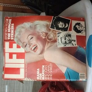 Life Magazine with Marilyn Monroe on cover.